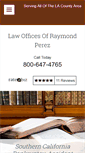 Mobile Screenshot of bankruptcyattorneydowney.net